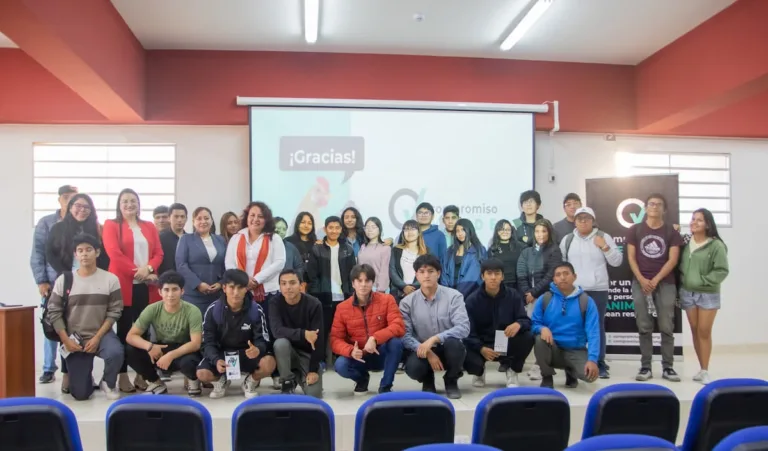 Capacitación de Bienestar Animal en la Escuela de Agronomía de la Universidad Nacional del Santa 1