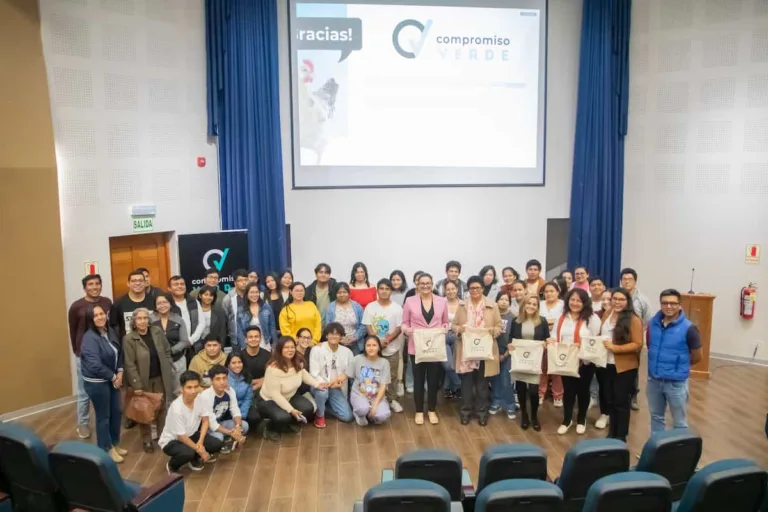 Compromiso Verde capacita estudiantes de zootecnia en la Universidad Nacional de Trujillo